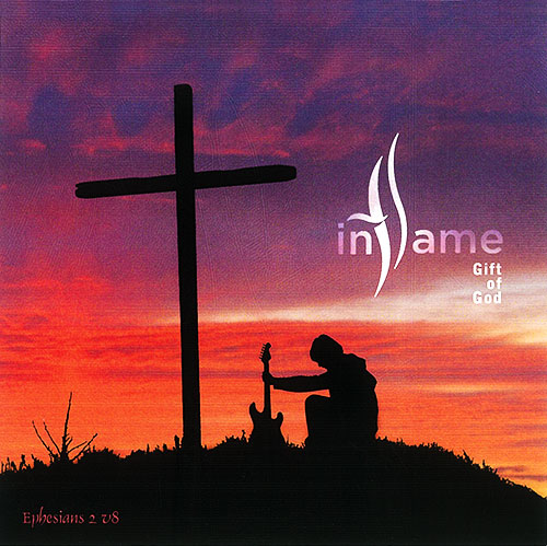 Inflame CD cover from their album Gift of God